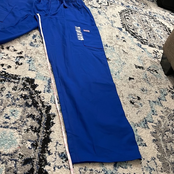 ⛔️SOLD⛔️ NWT Men Cherokee Workwear Blue Scrub Pants sz M - Picture 11 of 12